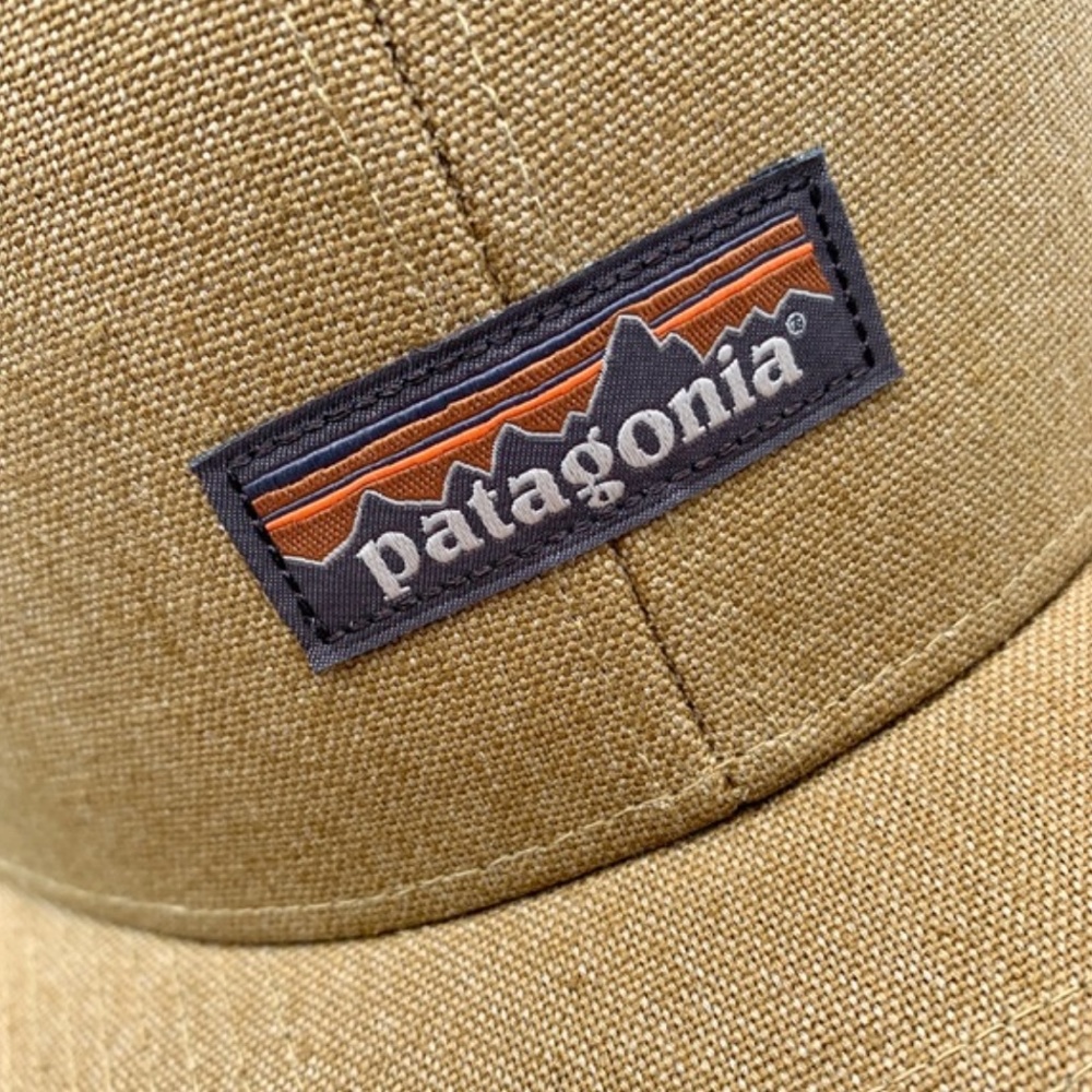 NWT Patagonia Hemp Logo Hat - Tan/Brown - Picture 3 of 4